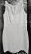 Studio 1 Collection Lace Mini DRESS Lined Short White Washable Womens 12 NOS