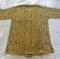 Vintage 80's CARDUCCI Cardigan Sweater Soft Hi-Lo with random Gold metallic threads Ladies S