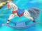 Vintage NOS 1984 Hallmark Rocking Horse Ornament ~Hallmark Keepsake Never Displayed Snug in her Box