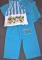 VINTAGE IZOD 3 Pc Surfer style Pant Set  Mean Green Surf Machine 100% cotton Boys Sz 4-5