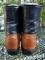 Vintage USA Dan Post EXOTIC Leather Western PADDOCK Boots--8" Lizard Lace Up Ropers Womens 6M